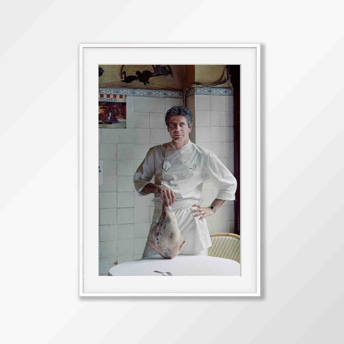 Anthony Bourdain In New York 2001