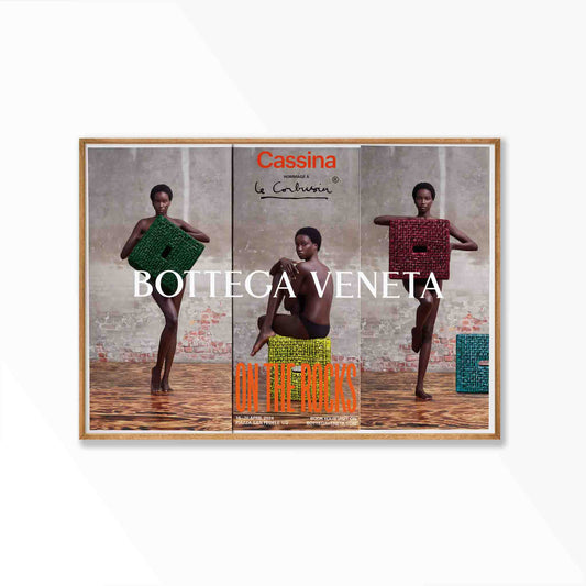 'On The Rocks' Landscape Bottega Cassina in Tasmanian Oak Frame | Atollo Printshop
