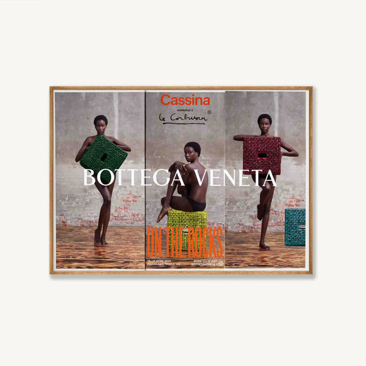 'On The Rocks' Landscape Bottega Cassina in Tasmanian Oak Frame | Atollo Printshop