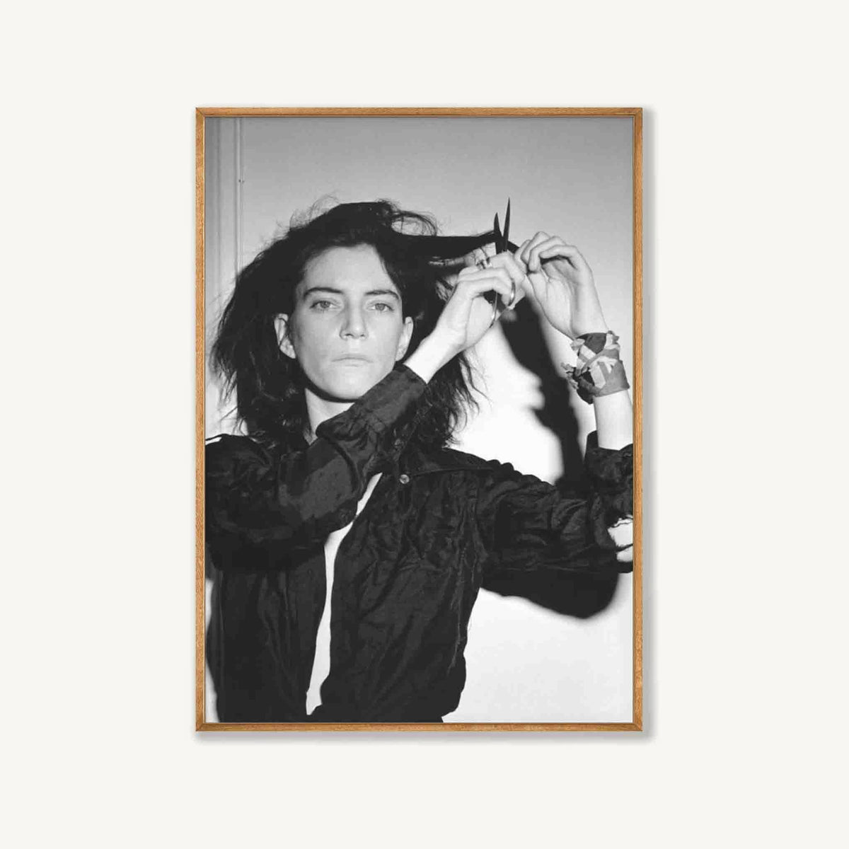 Patti Smith – Photography in Tasmanian Oak Frame | Atollo Printshop