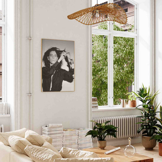 Patti Smith – Photography Framed Art Print | Atollo Printshop
