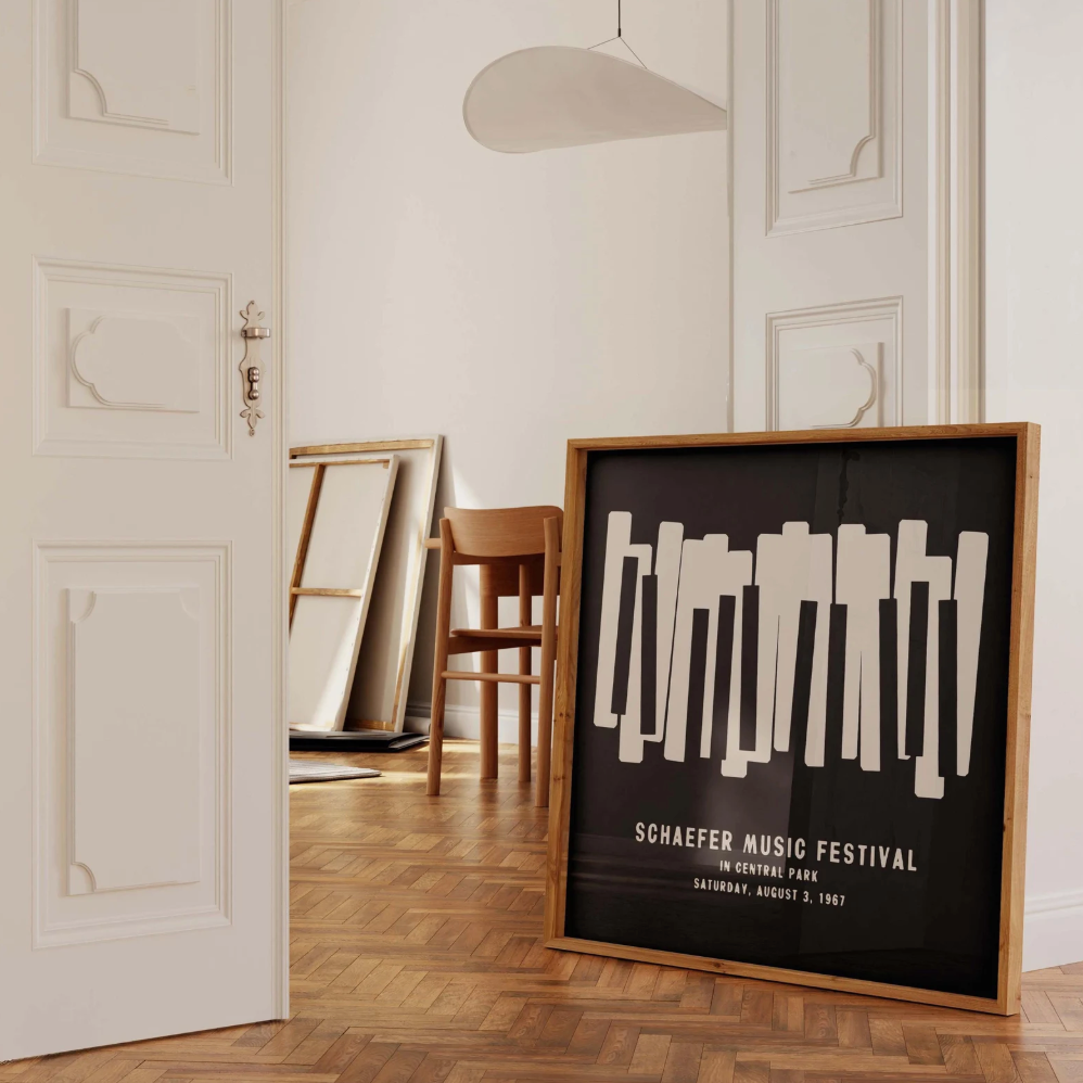 Schaefer Music Festival Square Poster