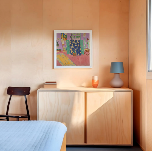 Henri Matisse – The Pink Studio Framed Art Print | Atollo Printshop