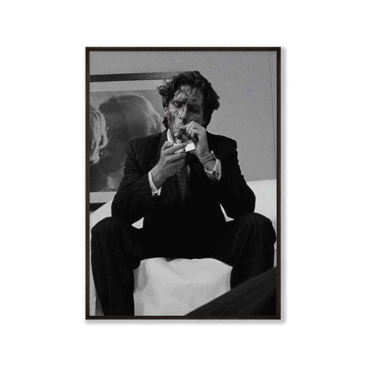 American Psycho Film in Matte Black Frame | Atollo Printshop