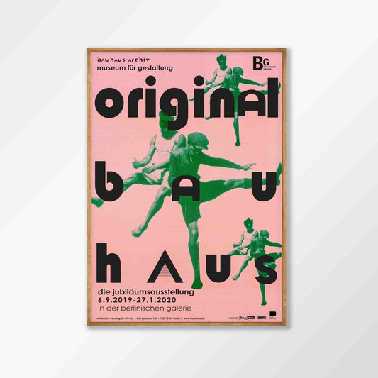 Bauhaus – Original Exhibition in Tasmanian Oak Frame | Atollo Printshop