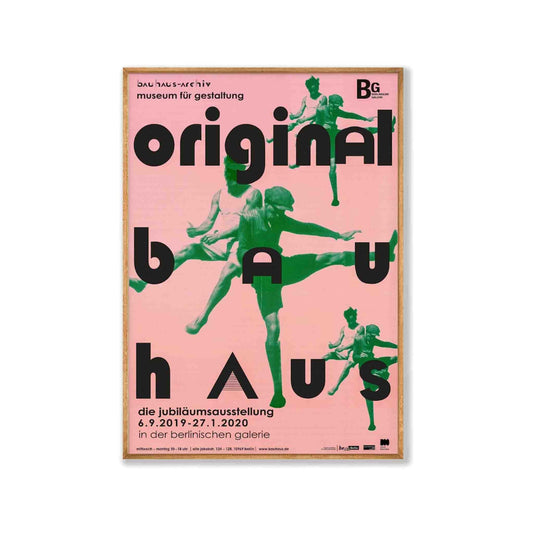 Bauhaus โ Original Exhibition in Tasmanian Oak Frame | Atollo Printshop