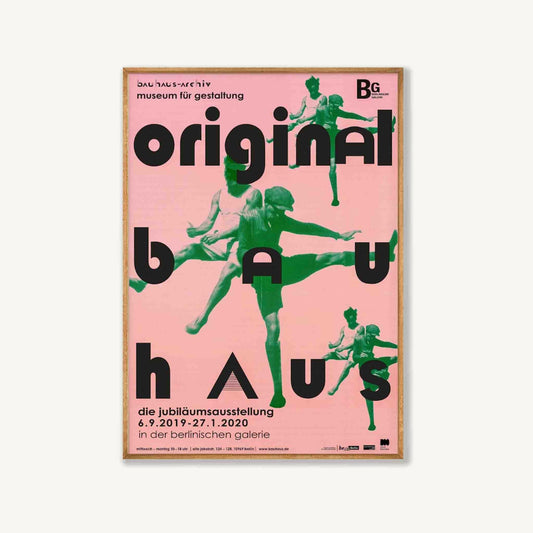 Bauhaus – Original Exhibition in Tasmanian Oak Frame | Atollo Printshop