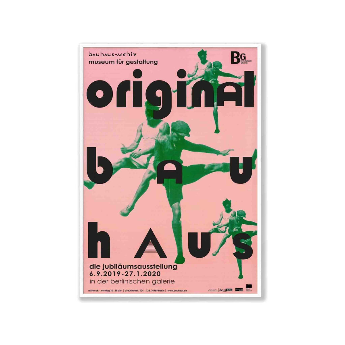 Bauhaus – Original Exhibition in Matte White Frame | Atollo Printshop