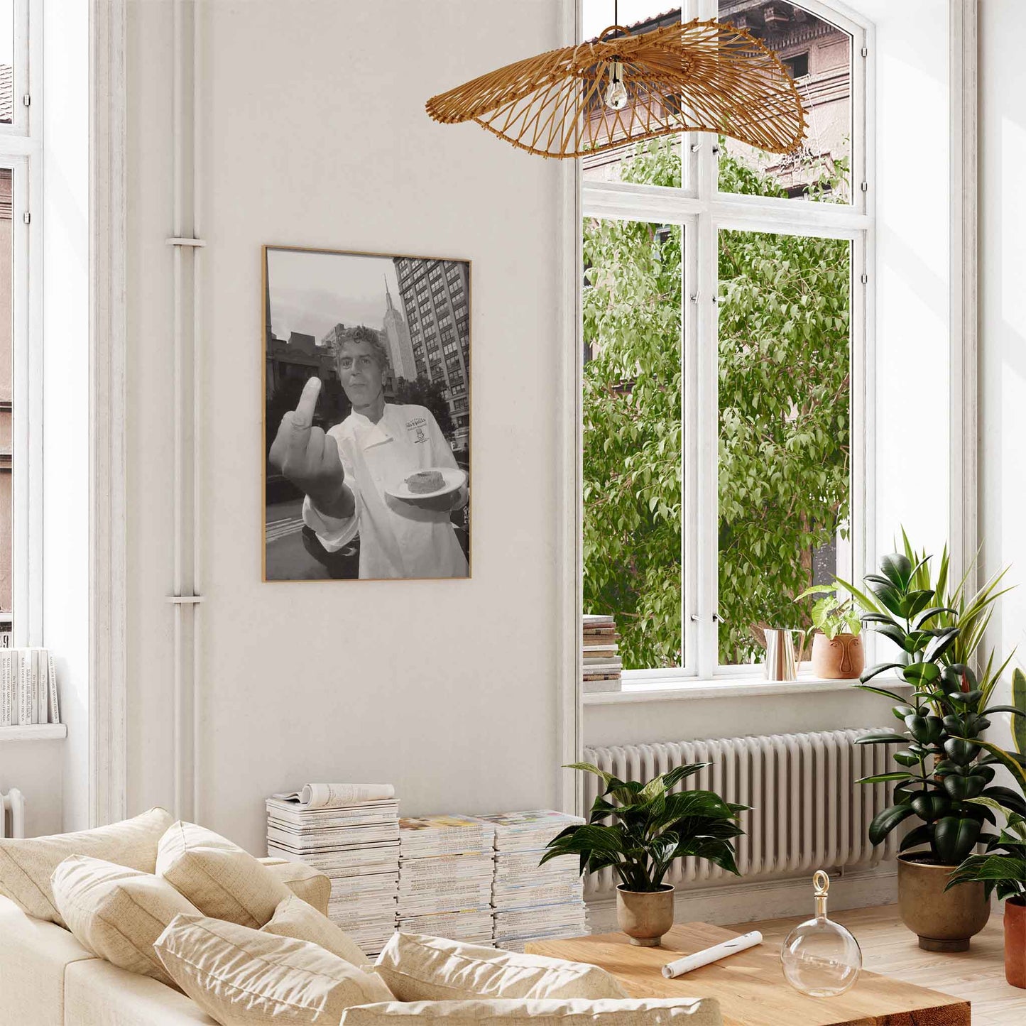 Anthony Bourdain At Les Halles New York