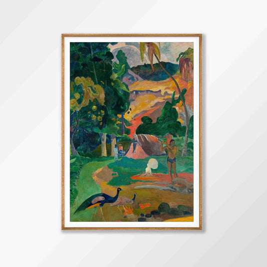 Paul Gauguin Ethereal Jungle in Tasmanian Oak Frame | Atollo Printshop