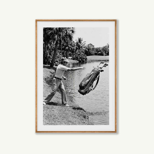 Early Retirement Golf Photographic Print