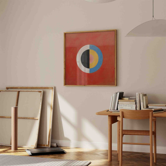 Hilma af Klint β No.17 Hilma Af Klint Square Frame Framed Art Print | Atollo Printshop