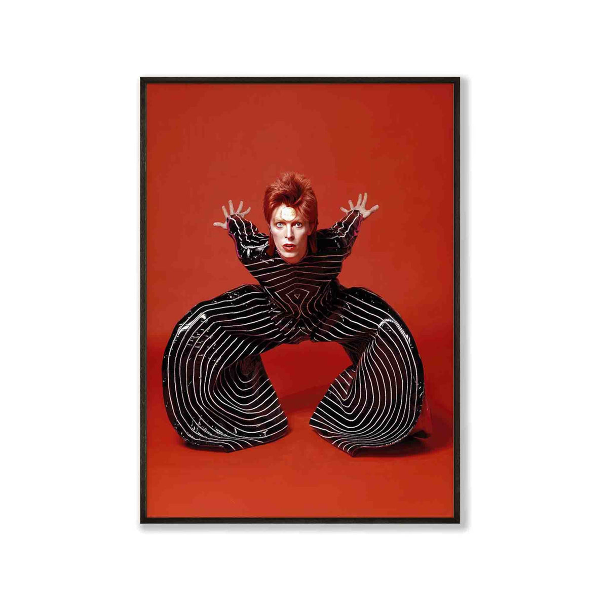 Ziggy Stardust art print displayed in a room setting | Atollo Printshop