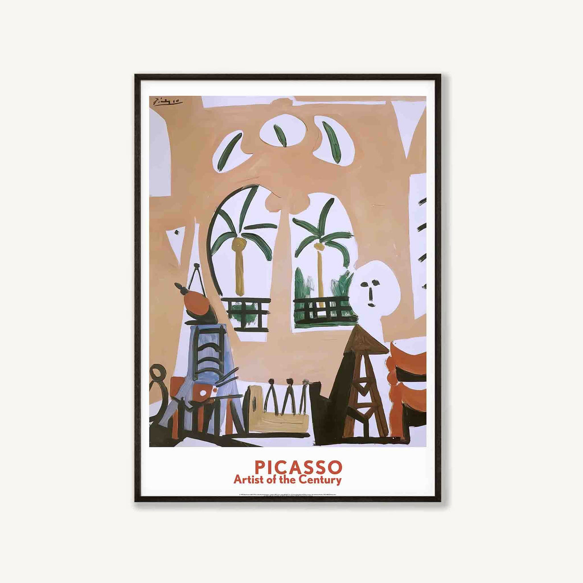 Artist Of The Century Exhibition Print art print displayed in a room setting | Atollo Printshop