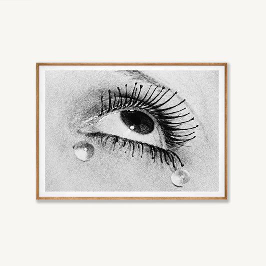 Man Ray โ Eyeball in Tasmanian Oak Frame | Atollo Printshop