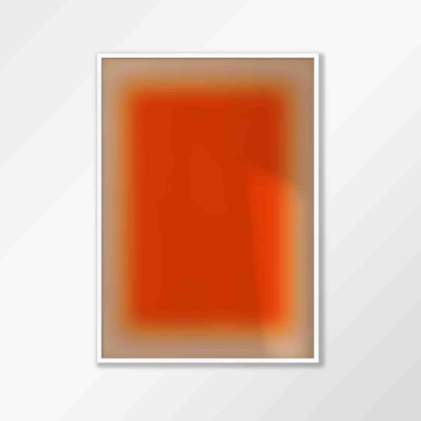Orange Tonal Poster