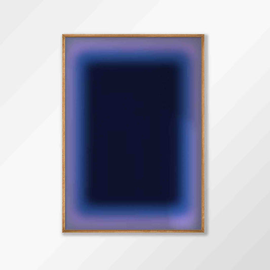 Purple Tonal in Tasmanian Oak Frame | Atollo Printshop