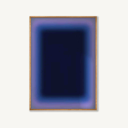 Purple Tonal in Tasmanian Oak Frame | Atollo Printshop