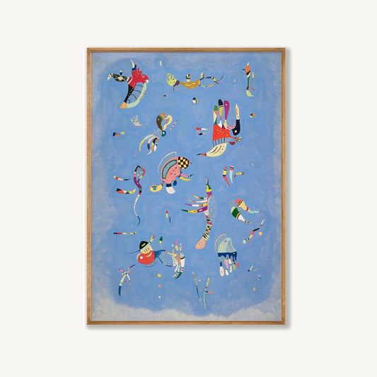 Sky Blue Lithograph by Wassily Kandinsky