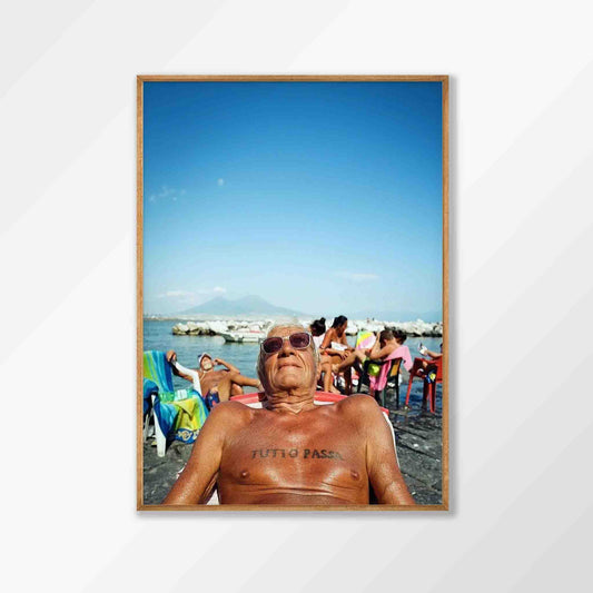 Tutto Passa in Tasmanian Oak Frame | Atollo Printshop