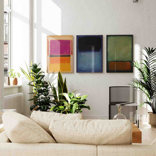 Mark Rothko – Violet Over Orange Art Print | Atollo Printshop