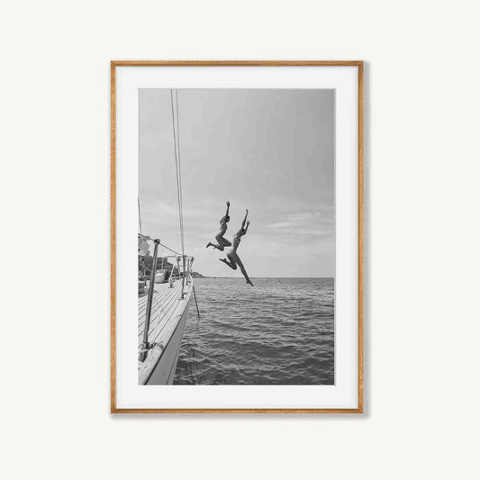 Yachting in Rio De Janeiro Brazil 2019 in Tasmanian Oak Frame | Atollo Printshop