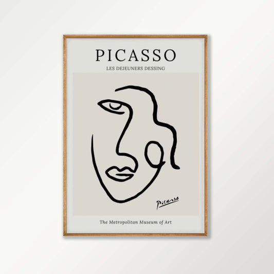 Pablo Picasso – Les Dejeuners in Tasmanian Oak Frame | Atollo Printshop