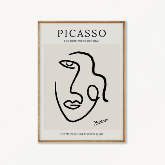 Pablo Picasso – Les Dejeuners in Tasmanian Oak Frame | Atollo Printshop
