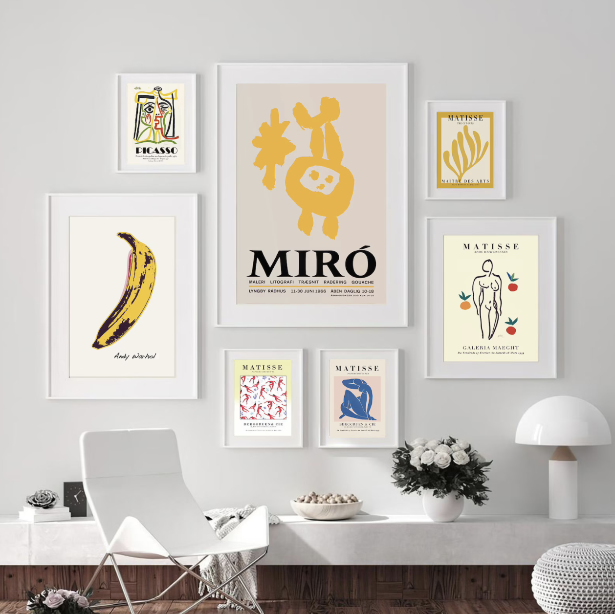 Yellow Tones | Gallery Wall Set