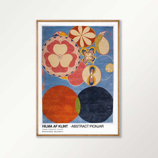 Abstract Pionjar art print displayed in a room setting | Atollo Printshop