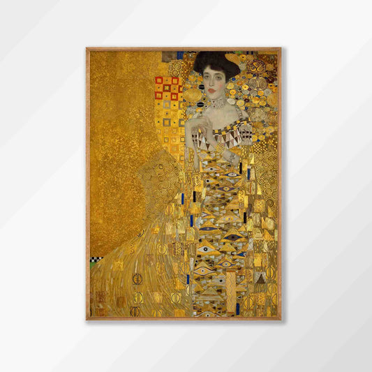 Gustav Klimt – Adele Bloch-Bauer Portrait in Tasmanian Oak Frame | Atollo Printshop