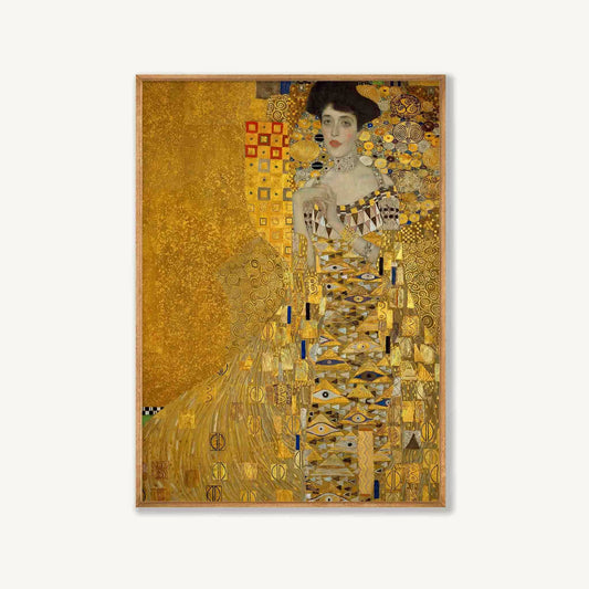 Gustav Klimt – Adele Bloch-Bauer Portrait in Tasmanian Oak Frame | Atollo Printshop