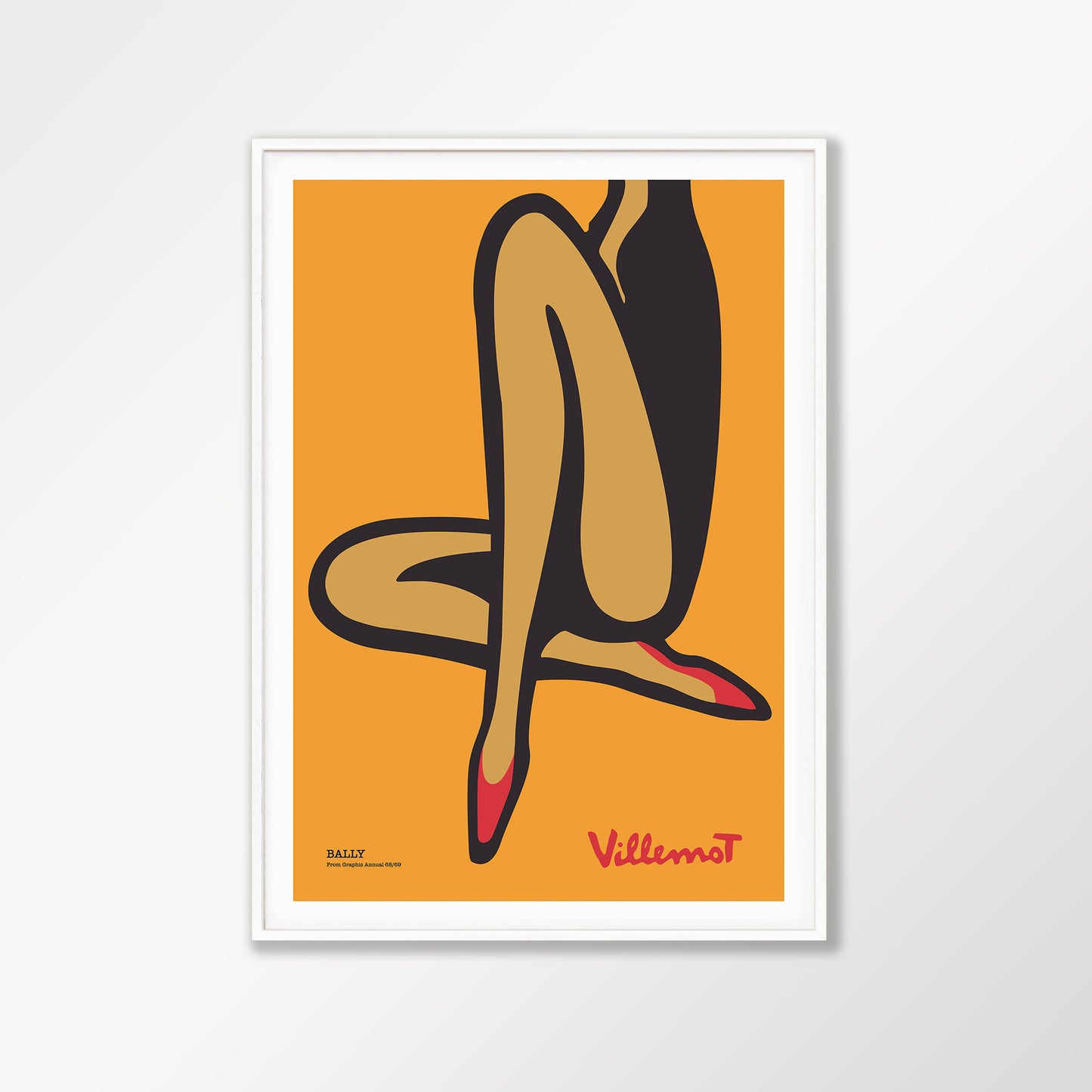 Bally Legs by Bernard Villemot