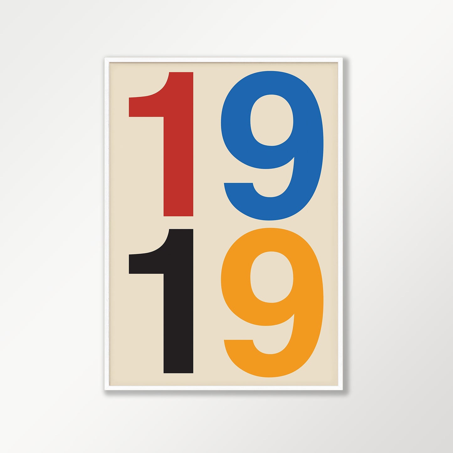 Bauhaus 1919 Exhibition Poster