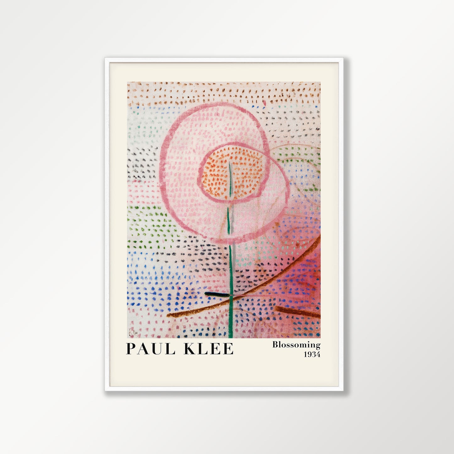 Blossoming 1934 by Paul Klee