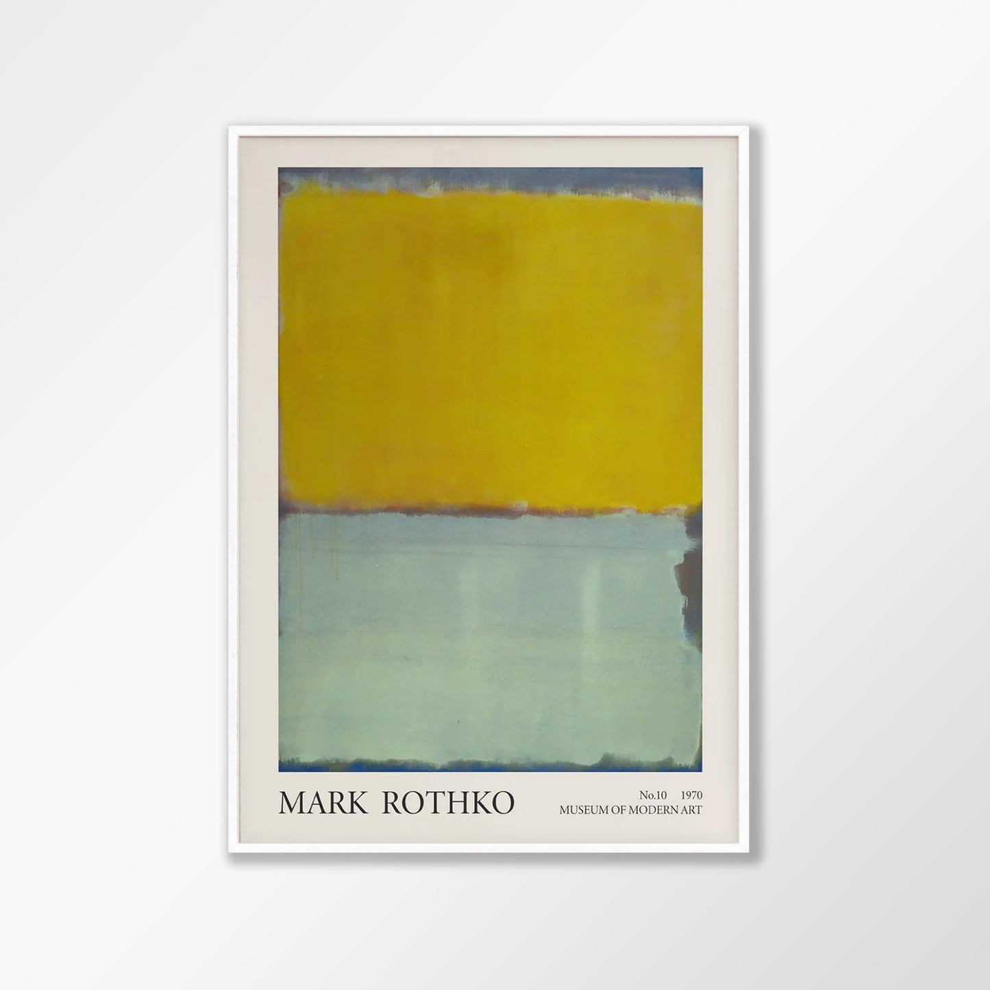 Blue and Yellow by Mark Rothko