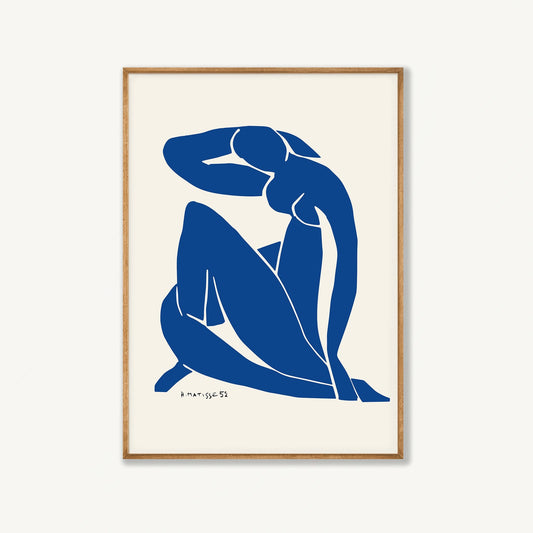 Henri Matisse – Blue Nude II Henri Matisse in Tasmanian Oak Frame | Atollo Printshop