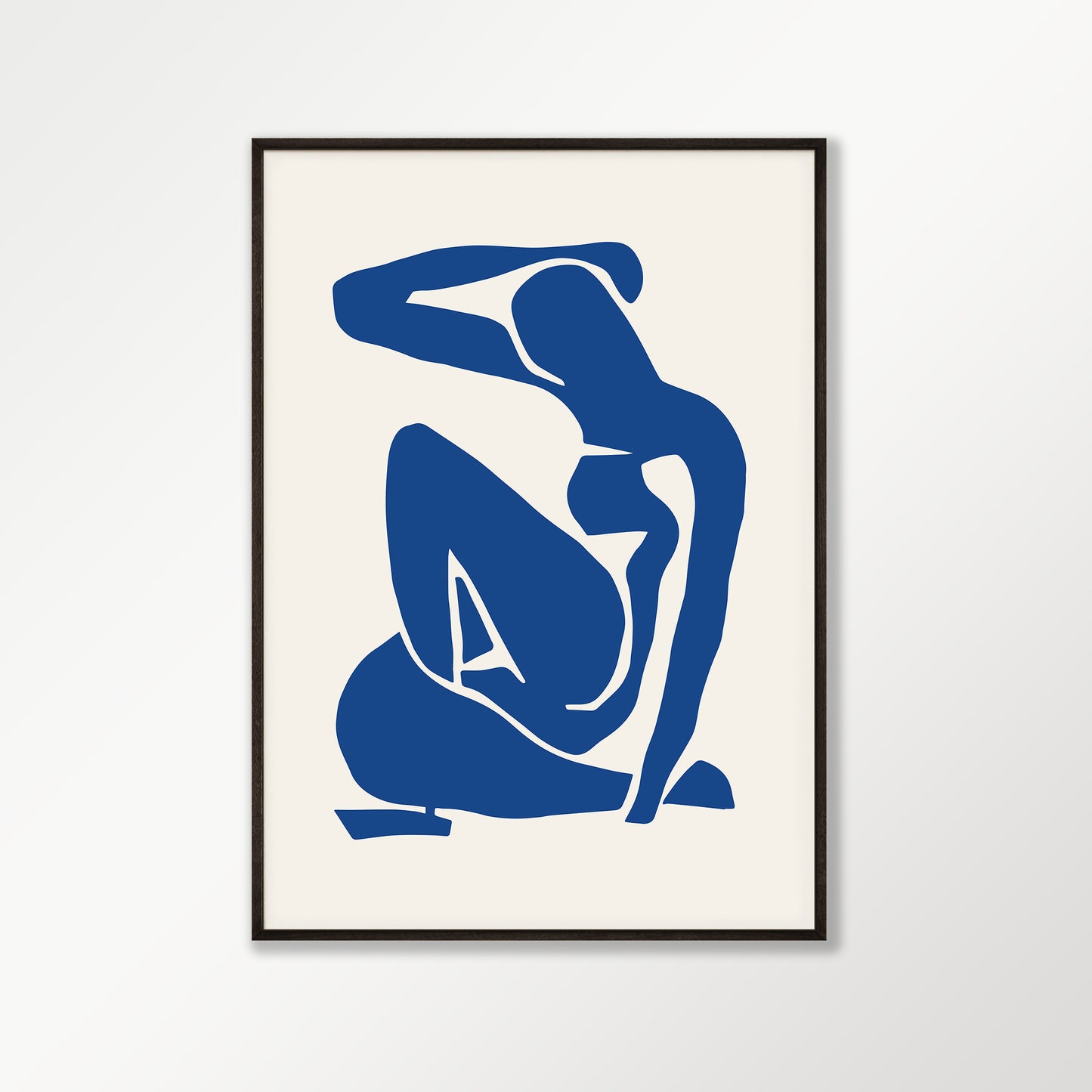 Henri Matisse – Blue Nude Organic in Matte Black Frame | Atollo Printshop