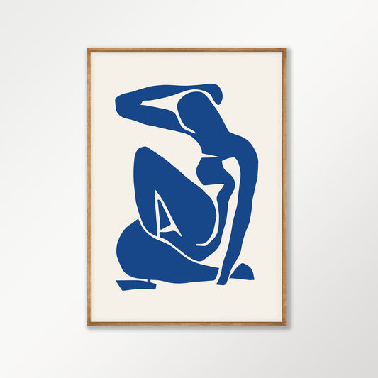 Henri Matisse – Blue Nude Organic in Tasmanian Oak Frame | Atollo Printshop