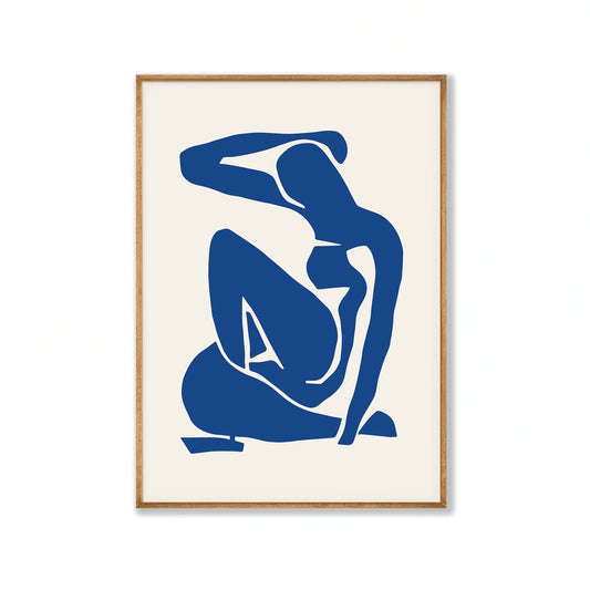 Henri Matisse – Blue Nude Organic in Tasmanian Oak Frame | Atollo Printshop
