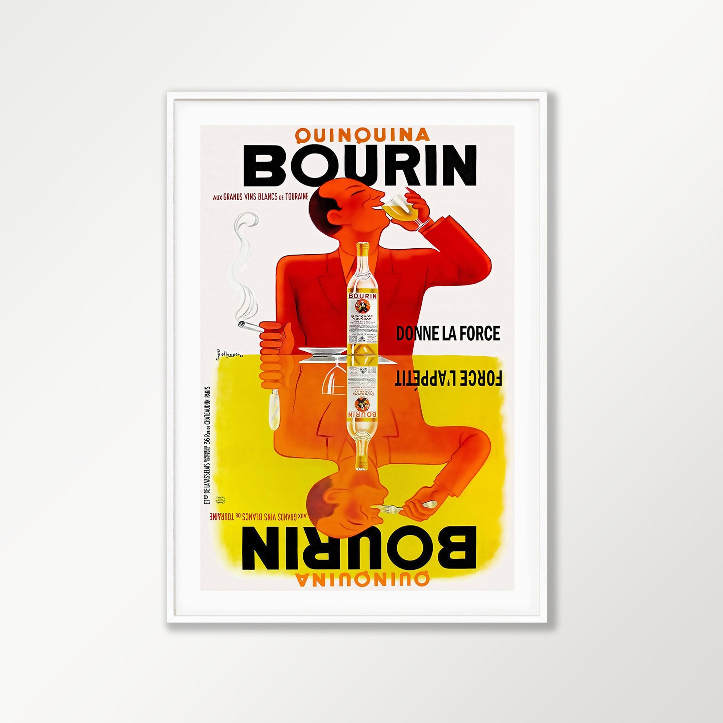 Bourin Quinquina Poster