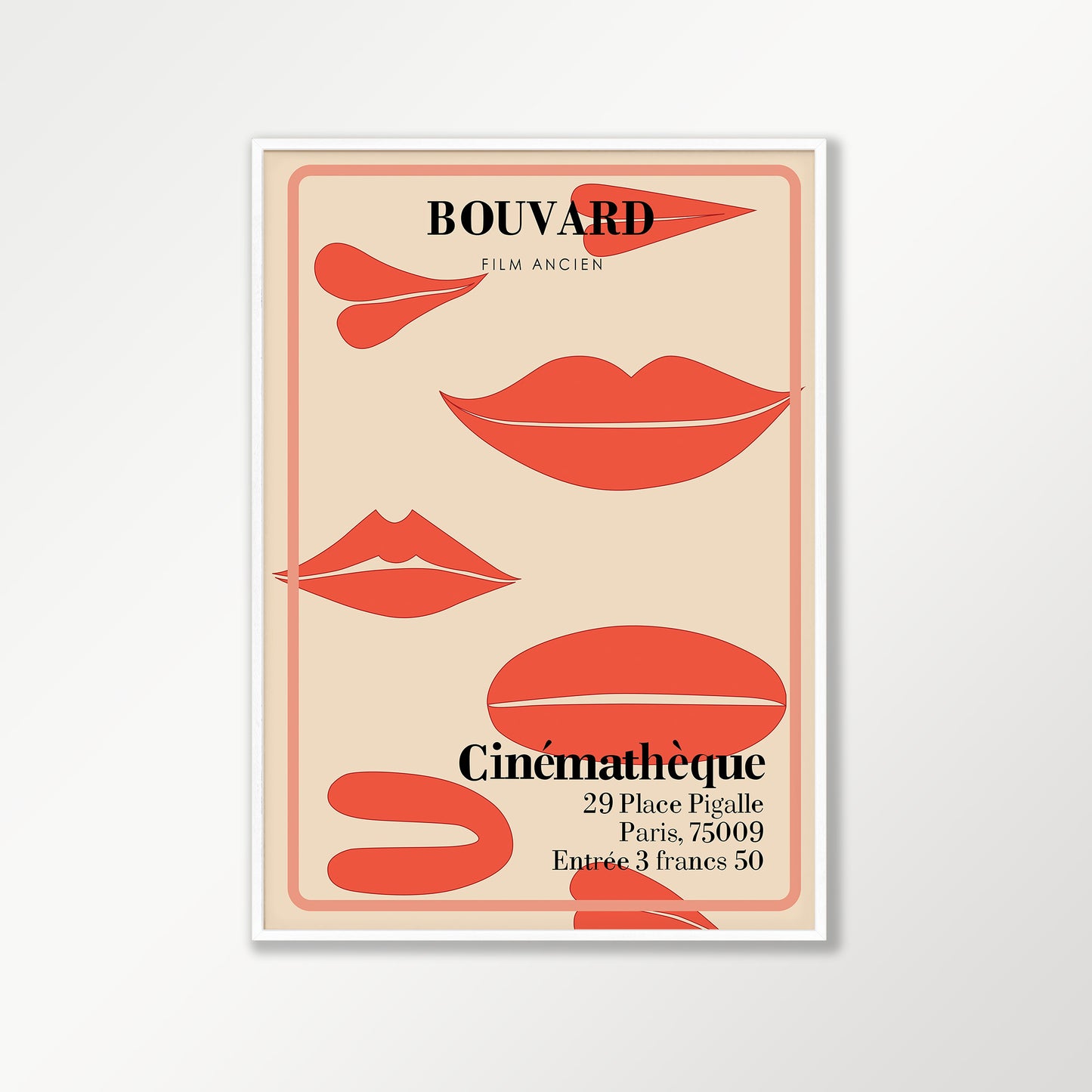 Bouvard Cinémathéque 1969 Film Poster