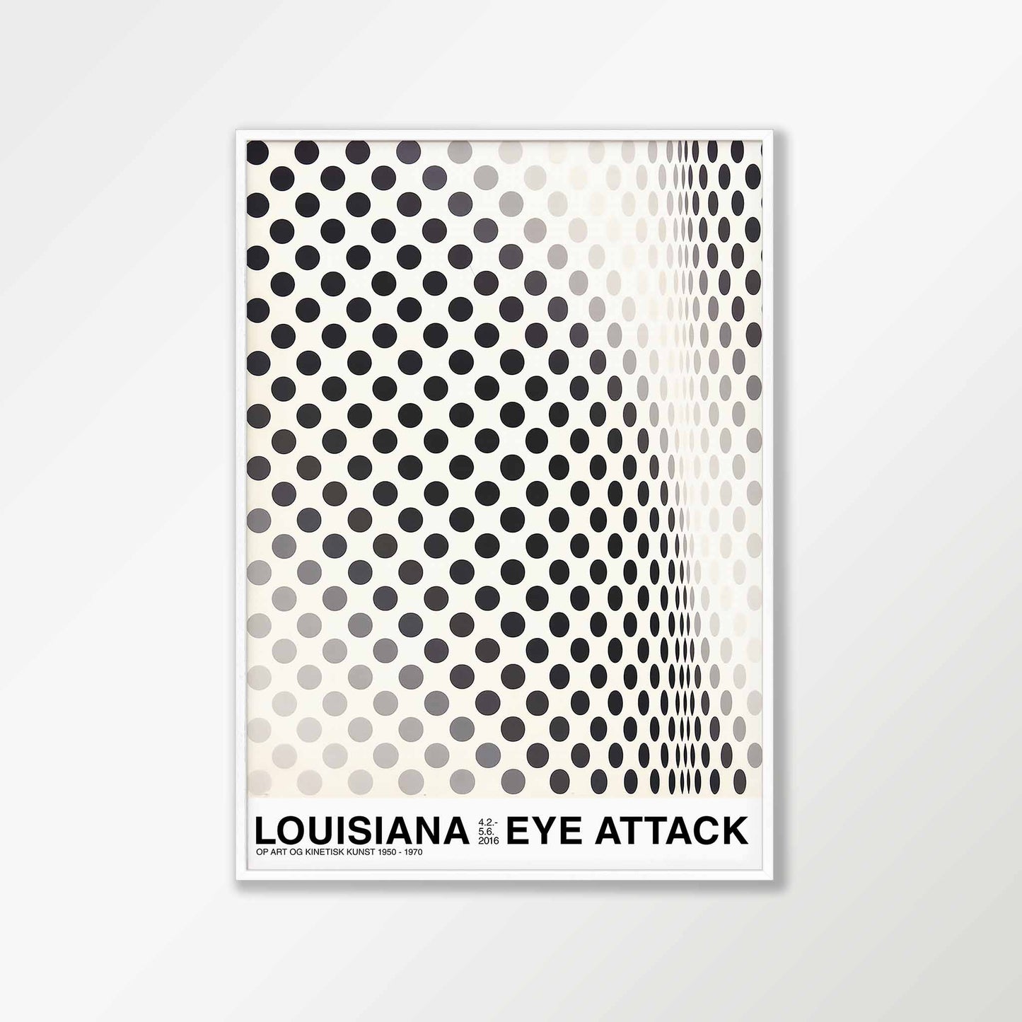 Bridget Riley Exhibition Poster