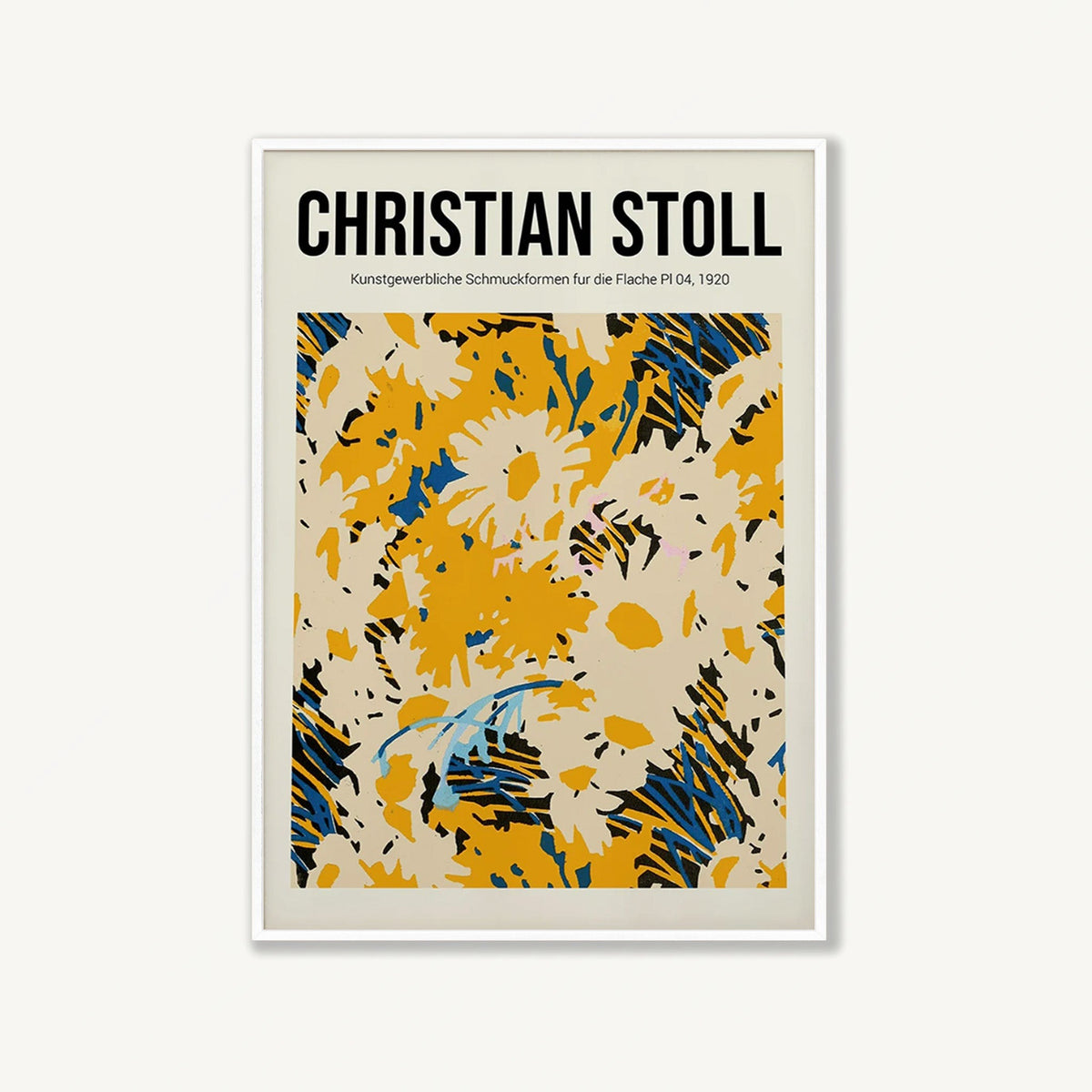 Kunstgewerbliche by Christian Stoll in Matte White Frame | Atollo Printshop