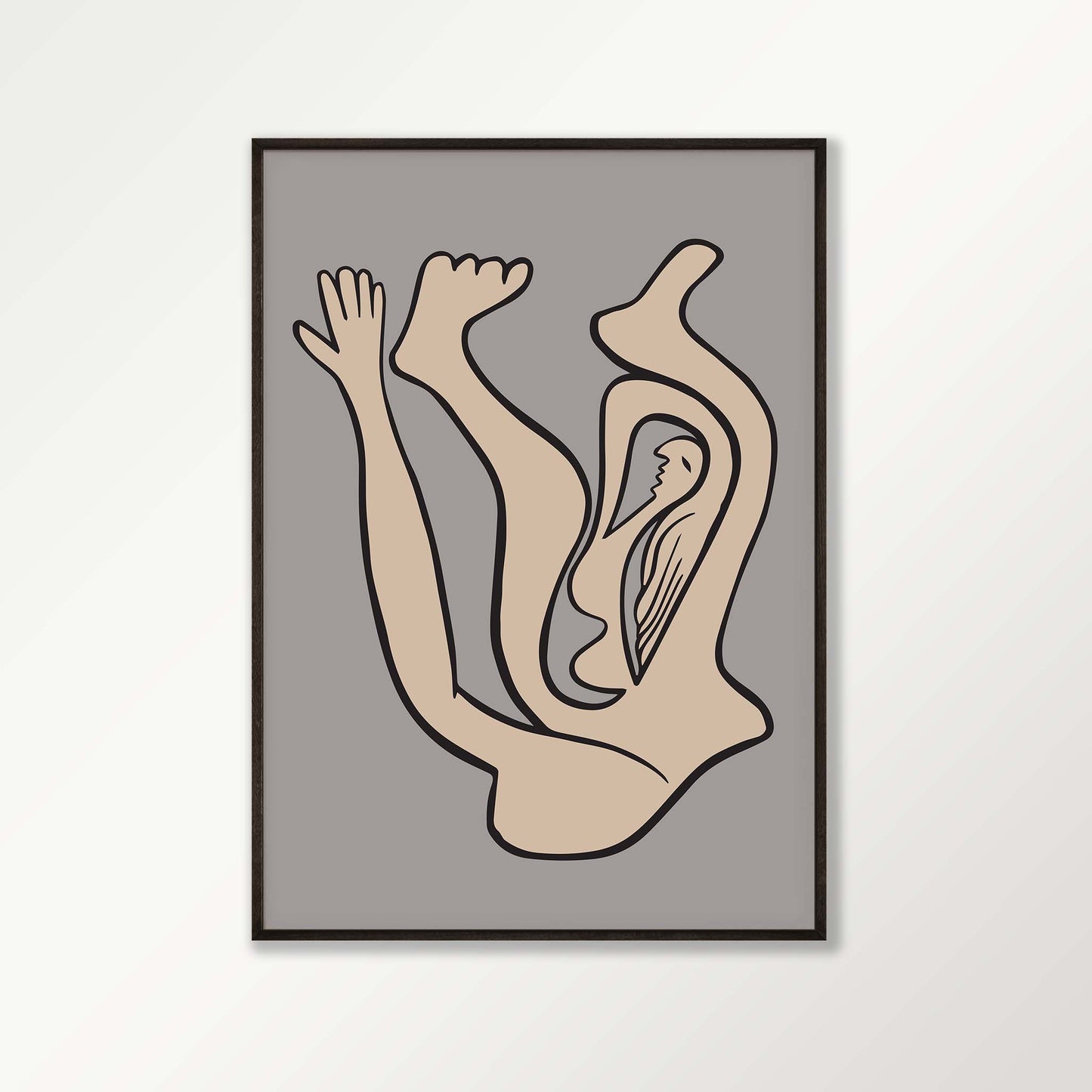 Falling Man by Pablo Picasso