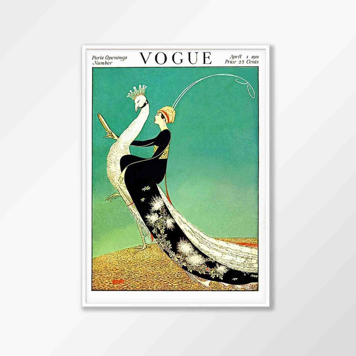 Vogue Magazine Cover April 1918