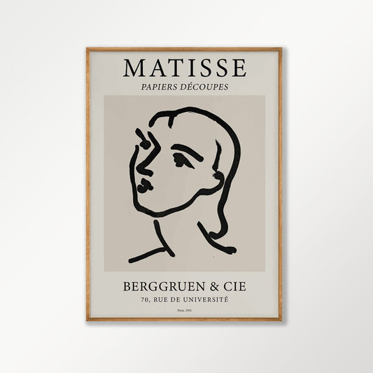Henri Matisse – Exhibition IV in Tasmanian Oak Frame | Atollo Printshop