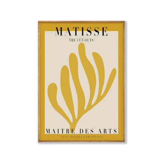 Henri Matisse – Maitre Des Arts in Tasmanian Oak Frame | Atollo Printshop