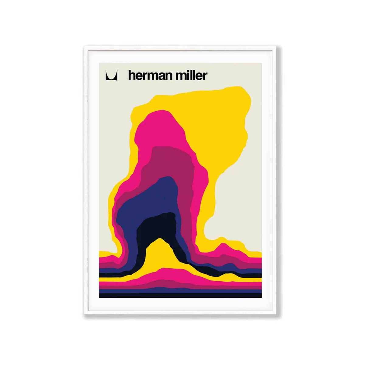 Herman Miller Exhibition in Matte White Frame | Atollo Printshop