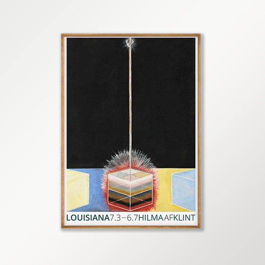Hilma af Klint – Louisiana Exhibition in Tasmanian Oak Frame | Atollo Printshop